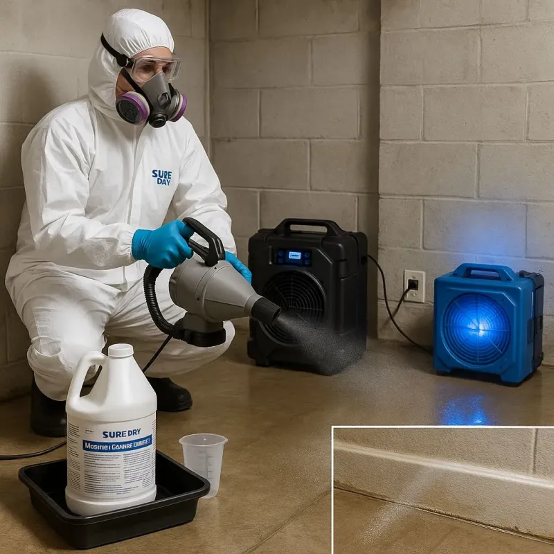 Sanitization and Odor Removal process in Converse, TX