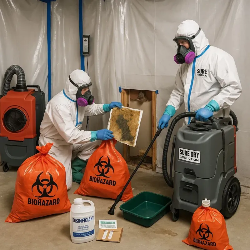 Contaminated Water Handling Protocols process in Converse, TX