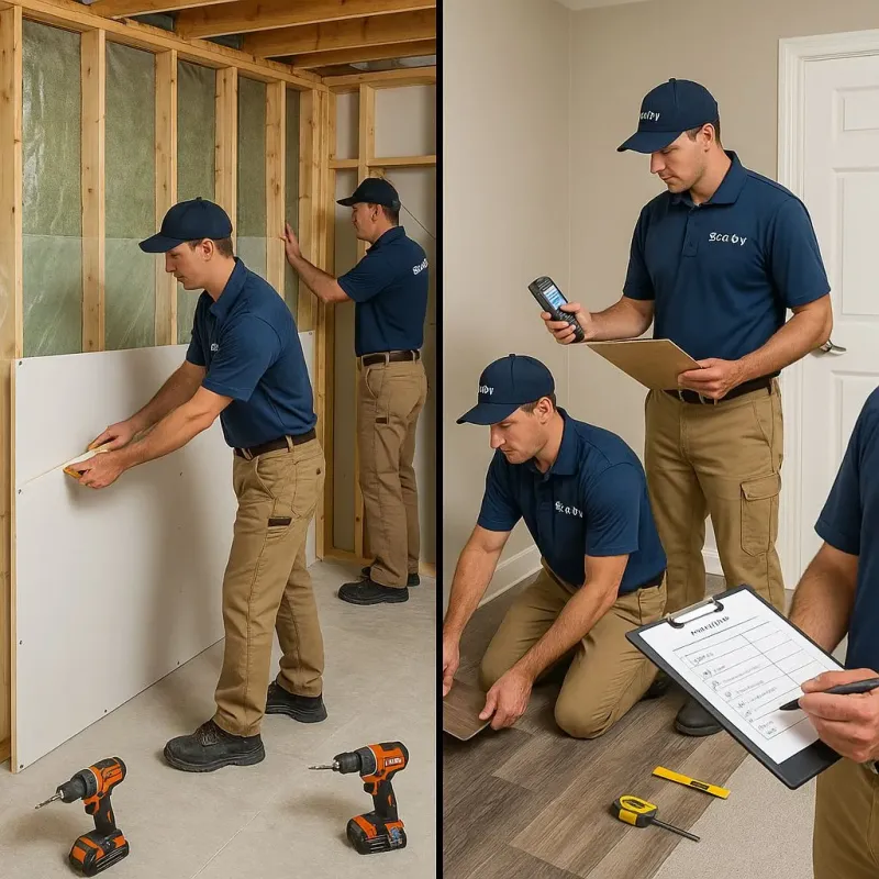 Repairs and Reconstruction process in Converse, TX