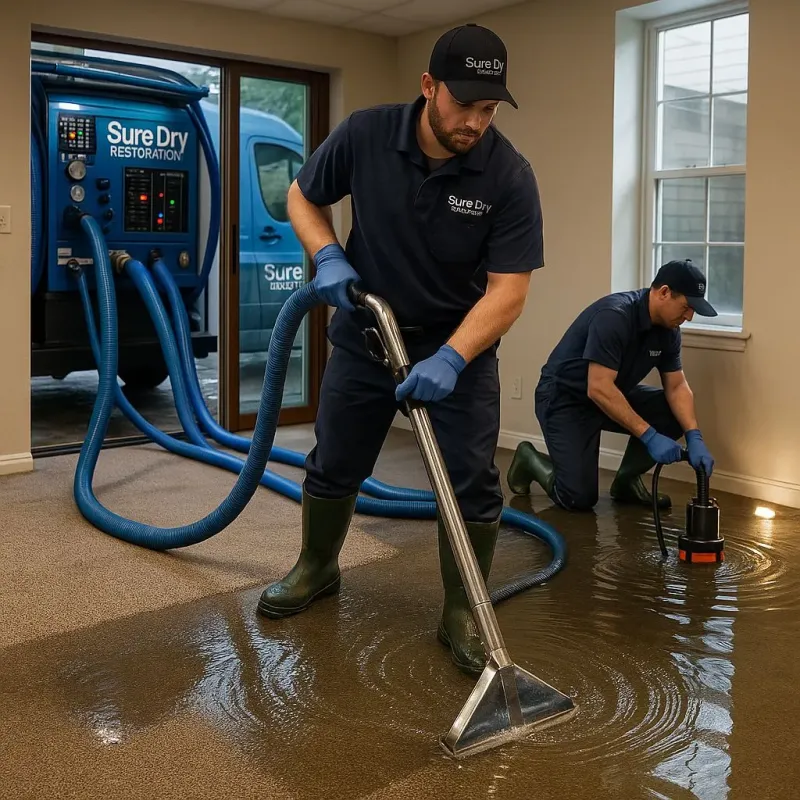 Water Extraction and Removal process in Converse, TX